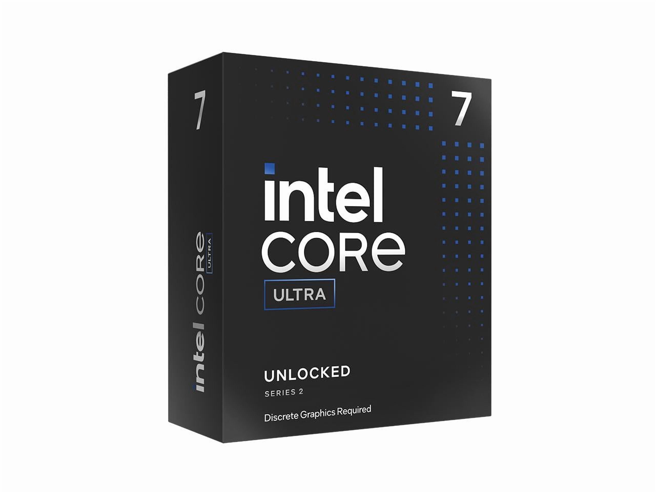 Intel Core Ultra 7 265KF - Core Ultra 7 (Serie 2) Arrow Lake de 20 Núcleos (8P+12E), Procesador de Escritorio LGA 1851, 125W - BX80768265KF