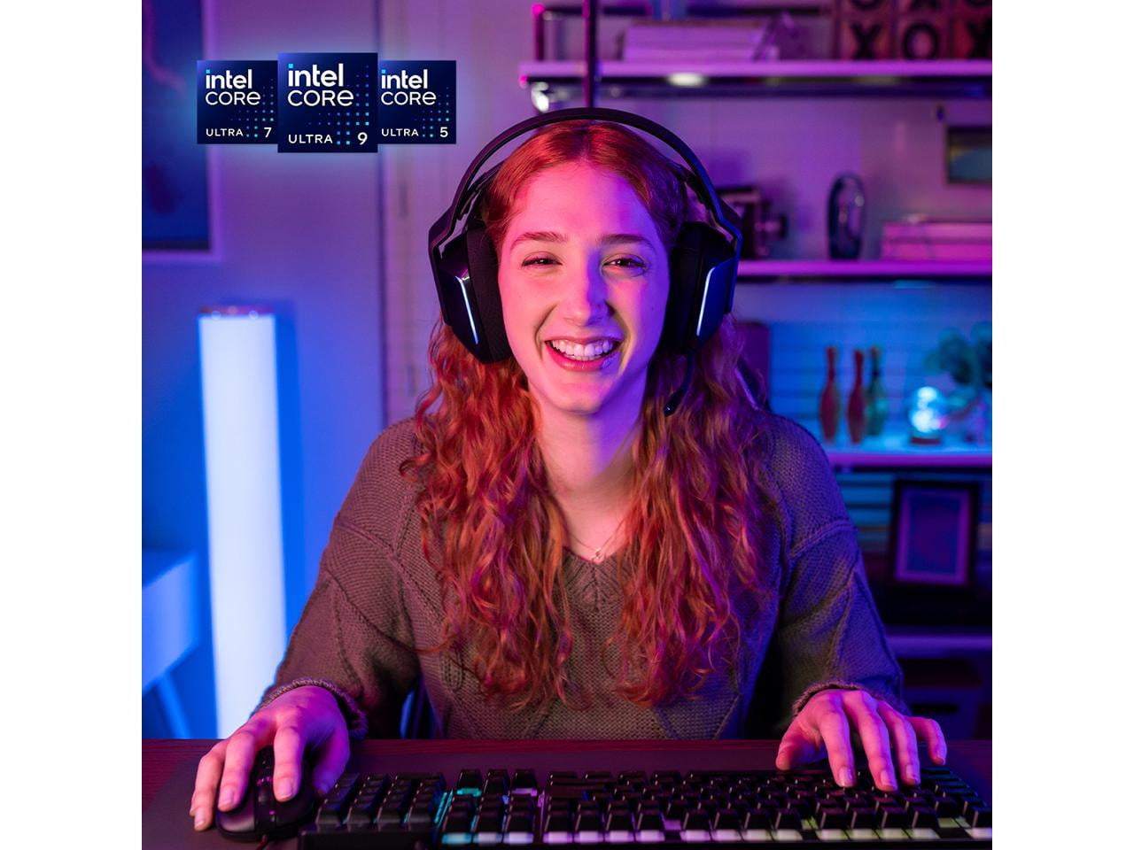 Intel Core Ultra 7 265KF - Core Ultra 7 (Serie 2) Arrow Lake de 20 Núcleos (8P+12E), Procesador de Escritorio LGA 1851, 125W - BX80768265KF