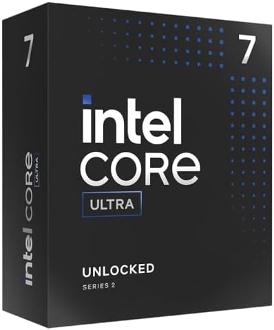 Intel Core Ultra 7 Desktop Processor 265K   20 cores  8 P cores   12 E cores  up to 5 5 GHz