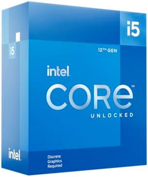Intel Core i5 12600KF processor 20 MB Smart Cache Box