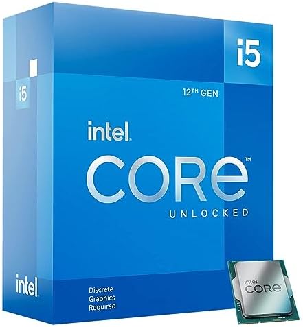 Intel Core i5 12600KF Desktop Processor 10  6P 4E  Cores up to 4 9 GHz Unlocked LGA1700 600 Series Chipset 125W