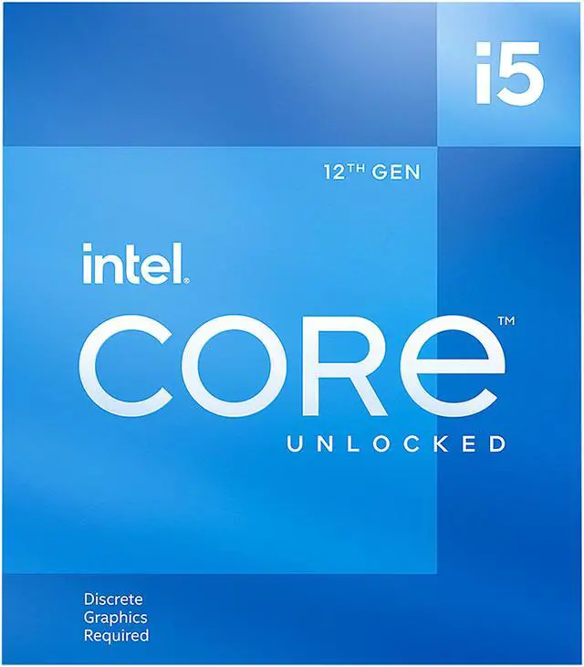Intel Core i5 12600KF   Core i5 12th Gen Alder Lake 10 Core  6P 4E  3 7 GHz LGA 1700 125W Desktop Processor   BX8071512600KF