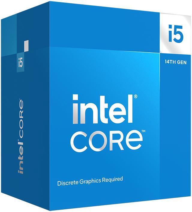 Intel Core i5 14400F   Core i5 14th Gen Raptor Lake 10 Core  6P 4E  LGA 1700 65W None Integrated Graphics Processor   BX8071514400F