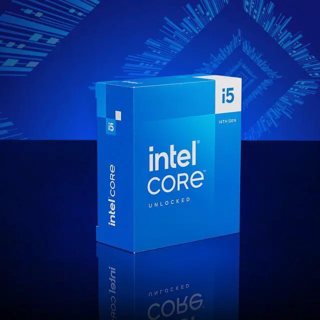 Intel Core i5 14600K   Core i5 14th Gen 14 Core  6P 8E  LGA 1700 125W Intel UHD Graphics 770 Processor   Boxed   BX8071514600K
