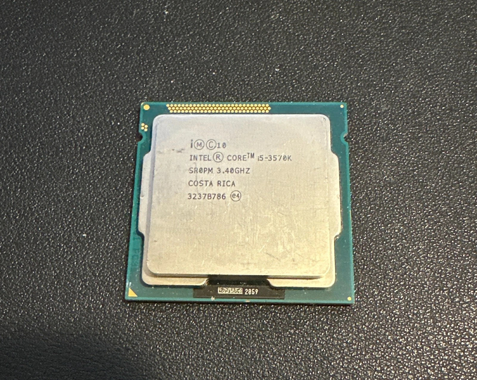 Intel Core i5 3570K SR0PM 3 40GHz Quad Core Processor