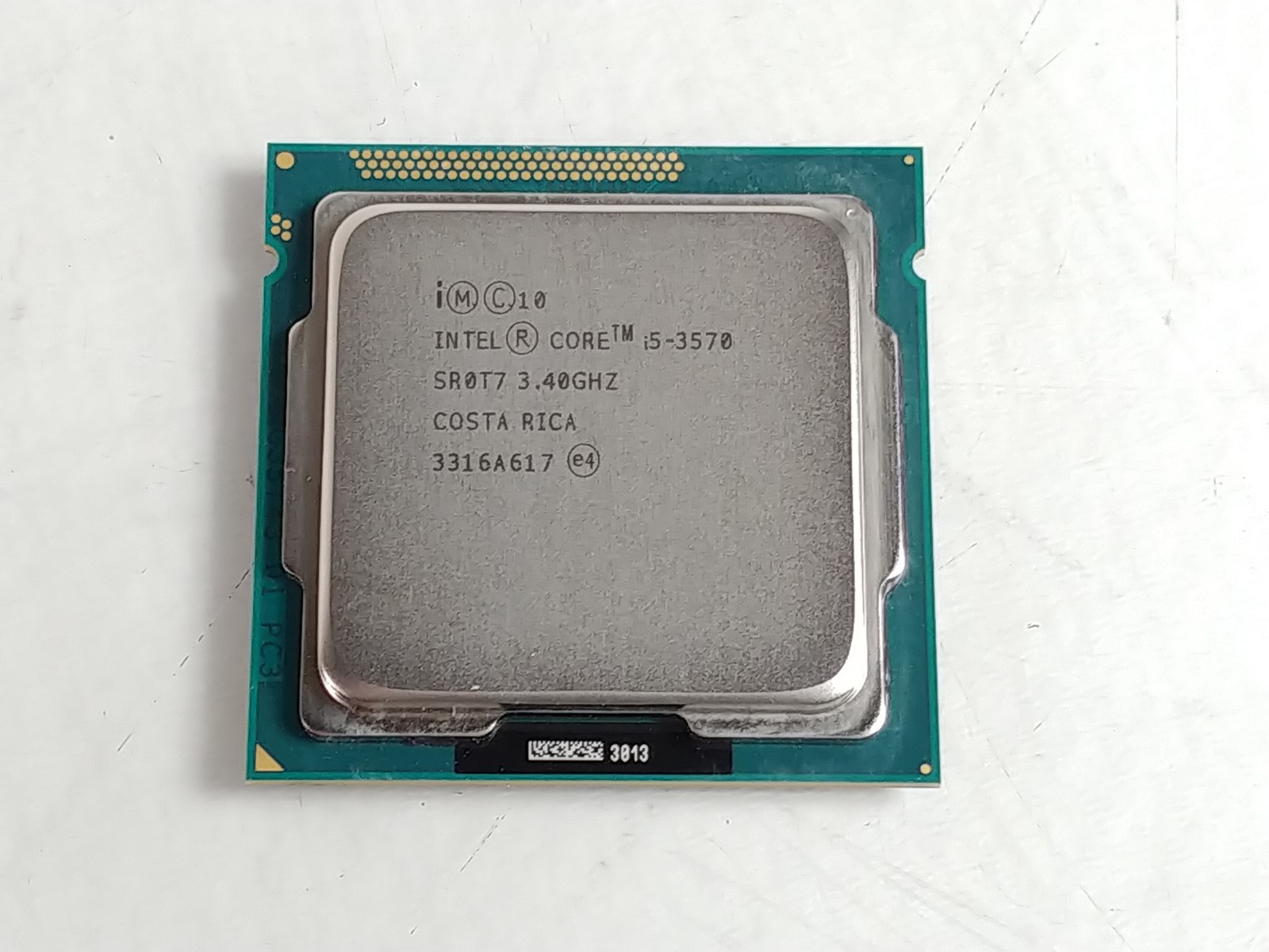 Intel Core i5 3570 3 4 GHz LGA 1155 5 GT/s Desktop CPU Processor SR0T7