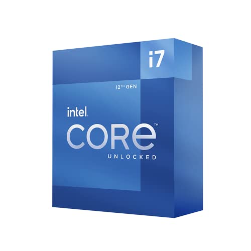Intel Core i7 12700K Gaming Desktop Processor with Integrated Graphics and 12 8P 4E Cores up to 5 0 GHz Unlocked LGA1700 600 Series Chipset 125W