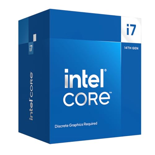 Intel Core i7 14700F Desktop Processor 20 cores  8 P cores   12 E cores  up to 5 4 GHz