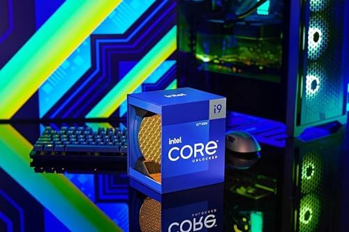 Intel Core i9-12900K Procesador de escritorio para juegos con gráficos integrados y 16 núcleos (8P+8E) hasta 5.2 GHz desbloqueado LGA1700 Serie 600 Chipset 125W