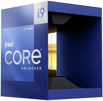 Intel Core i9-12900K Procesador de escritorio para juegos con gráficos integrados y 16 núcleos (8P+8E) hasta 5.2 GHz desbloqueado LGA1700 Serie 600 Chipset 125W