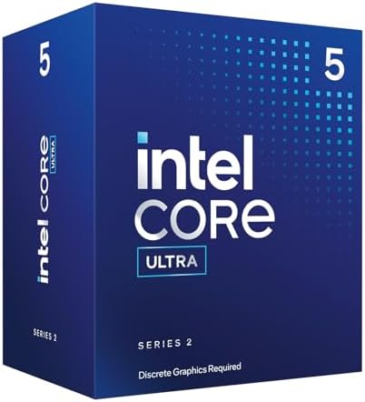 Intel  Core  Ultra 5 Desktop Processor 225F 10 Cores  6 P cores   4 E cores  up to 4 9 GHz