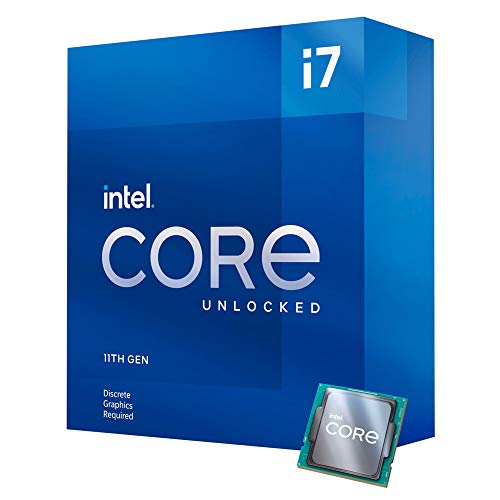 Intel  Core  i7 11700KF Desktop Processor 8 Cores up to 5 0 GHz Unlocked LGA1200  Intel  500 Series & Select 400 Series Chipset  125W