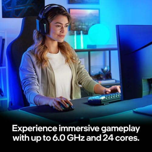 Intel Nuevo procesador de escritorio para juegos Core i9-14900KF de 24 núcleos (8 núcleos P + 16 núcleos E) - Desbloqueado