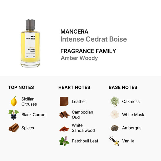 Intense Cedrat Boise EDP Spray 4 0 oz  Tester  Fragrances
