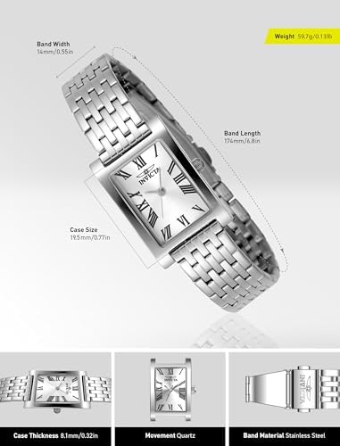 Invicta Angel Stainless Steel Women's Quartz Watch - 19mm
