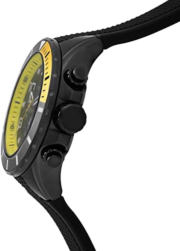 Invicta Mens 18741 Pro Diver Analog Display Swiss Quartz Black Watch
