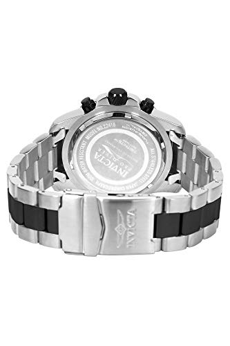 Invicta - Reloj de cuarzo informal de acero inoxidable de dos colores para hombre, modelo Pro Driver
