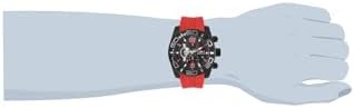 Invicta Mens 22810 Pro Diver Analog Display Quartz Red Watch