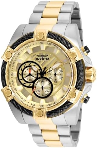 Invicta Mens 25518 Bolt Analog Display Quartz Two Tone Watch