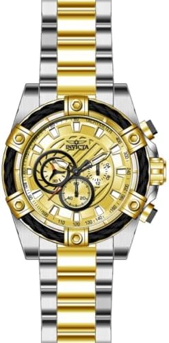 Invicta Mens 25518 Bolt Analog Display Quartz Two Tone Watch