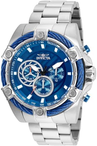 Invicta Mens Bolt Quartz Watch with Stainless Steel Band  16  Model  25513 