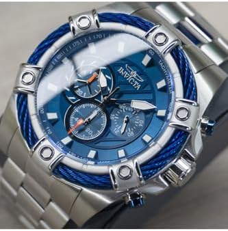 Invicta Mens Bolt Quartz Watch with Stainless Steel Band  16  Model  25513 