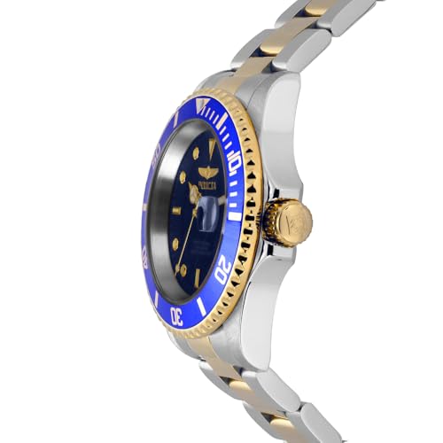 Invicta Mens Pro Diver Quartz Watch with Stainless Steel Strap