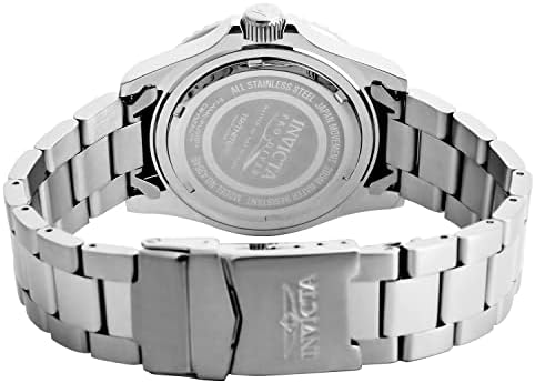 Invicta Mens Pro Diver 40mm Stainless Steel Quartz  Blue Dial Watch  Silver  Model  43545 