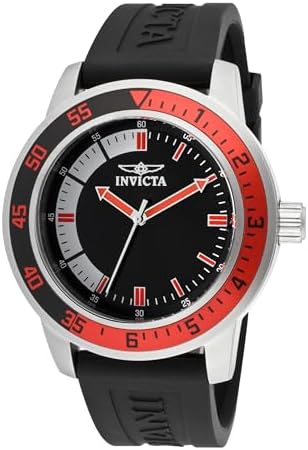 Invicta Mens Specialty Silicone Quartz Watch