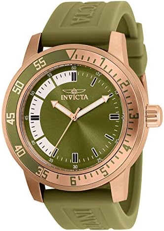 Invicta Mens Specialty Silicone Quartz Watch