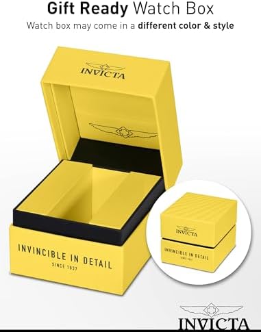 Invicta Specialty Men 43mm Stainless Steel Gold Green dial PC21 Quartz