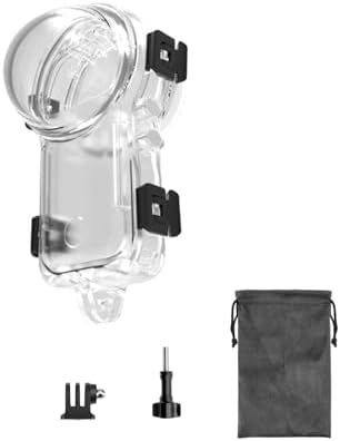 Invisible Dive Case for Insta360 X5  FotStdio Insta 360 X5 Waterproof Case 60m/196ft Underwater Diving Housing Cover Protective Sealed Shell Photography Housings Action Camera Accessories