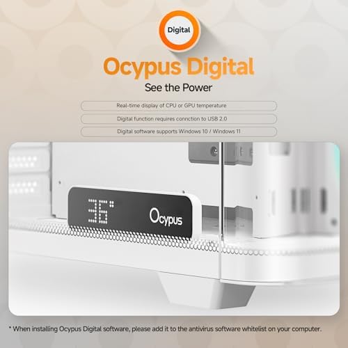 Iota C70 WH ARGB Mid Tower ATX PC Gaming Case Pre Installed 6 ARGB Fans&Hub Real Time Temp Display Backside Mounted MB Panoramic View All Metal Panel Quick Release Type C 3 1 for ATX/MATX/ITX/YTX