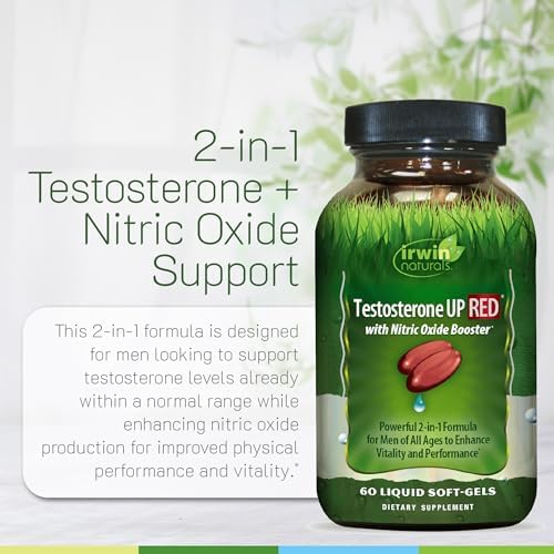 Irwin Naturals Testosterone Up Red 60 Sgels