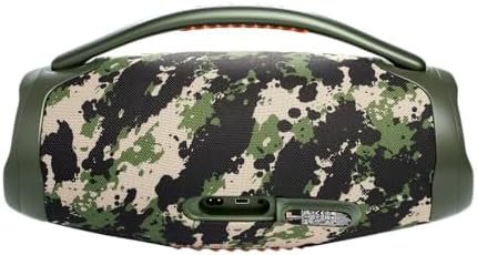 JBL Boombox 3 Black Portable Bluetooth Speaker with Massive Sound  Deepest Bass  IPX7 Waterproof  24H Playtime  PartyBoost