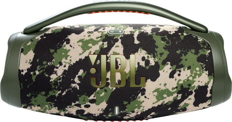 JBL Boombox 3 Black Portable Bluetooth Speaker with Massive Sound  Deepest Bass  IPX7 Waterproof  24H Playtime  PartyBoost