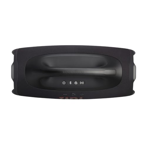 JBL Boombox 4   Most Powerful Portable Waterproof Speaker with Massive Pro Sound  Up to 34 Hours of Playtime  & Multi Speaker Connection by Auracast   Black 