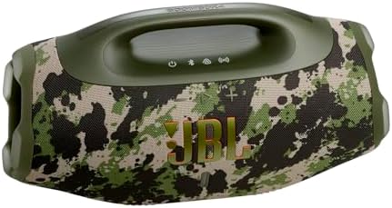JBL Boombox 4   Most Powerful Portable Waterproof Speaker with Massive Pro Sound  Up to 34 Hours of Playtime  & Multi Speaker Connection by Auracast   Blue 