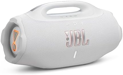 JBL Boombox 4   Most Powerful Portable Waterproof Speaker with Massive Pro Sound  Up to 34 Hours of Playtime  & Multi Speaker Connection by Auracast   Black 