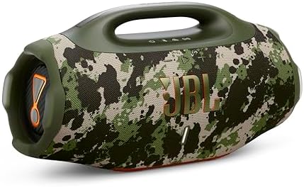 JBL Boombox 4   Most Powerful Portable Waterproof Speaker with Massive Pro Sound  Up to 34 Hours of Playtime  & Multi Speaker Connection by Auracast   Black 