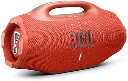 JBL Boombox 4   Most Powerful Portable Waterproof Speaker with Massive Pro Sound  Up to 34 Hours of Playtime  & Multi Speaker Connection by Auracast   Black 