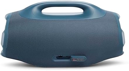 JBL Boombox 4   Most Powerful Portable Waterproof Speaker with Massive Pro Sound  Up to 34 Hours of Playtime  & Multi Speaker Connection by Auracast   Blue