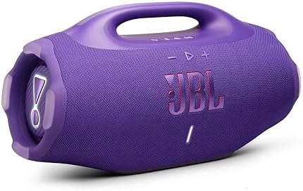 JBL Boombox 4   Most Powerful Portable Waterproof Speaker with Massive Pro Sound  Up to 34 Hours of Playtime  & Multi Speaker Connection by Auracast   Blue