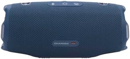 JBL Charge 6   Portable Waterproof & Drop Proof Bluetooth Speaker  Bold JBL Pro Sound with AI Sound Boost  28Hrs of Playtime  Built in powerbank & Comes with a Sturdy/Removable Carrying Strap  Blue