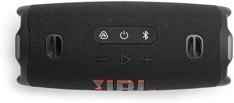 JBL Charge 6   Portable Waterproof & Drop Proof Bluetooth Speaker  Bold Pro Sound with AI Sound Boost  28Hrs of Playtime  Built in powerbank & Comes with a Sturdy/Removable Carrying Strap  Black