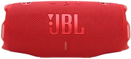 JBL Charge 6   Portable Waterproof & Drop Proof Bluetooth Speaker  Bold JBL Pro Sound with AI Sound Boost  28Hrs of Playtime  Built in powerbank & Comes with a Sturdy/Removable Carrying Strap  Black 