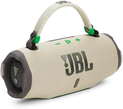 JBL Charge 6   Portable Waterproof & Drop Proof Bluetooth Speaker  Bold JBL Pro Sound with AI Sound Boost  28Hrs of Playtime  Built in powerbank & Comes with a Sturdy/Removable Carrying Strap  Black 