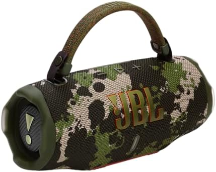 JBL Charge 6   Portable Waterproof & Drop Proof Bluetooth Speaker  Bold JBL Pro Sound with AI Sound Boost  28Hrs of Playtime  Built in powerbank & Comes with a Sturdy/Removable Carrying Strap  Black 