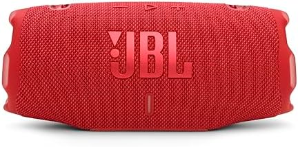 JBL Charge 6   Portable Waterproof & Drop Proof Bluetooth Speaker  Bold JBL Pro Sound with AI Sound Boost  28Hrs of Playtime  Built in powerbank & Comes with a Sturdy/Removable Carrying Strap  Black 