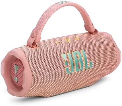 JBL Charge 6   Portable Waterproof & Drop Proof Bluetooth Speaker  Bold JBL Pro Sound with AI Sound Boost  28Hrs of Playtime  Built in powerbank & Comes with a Sturdy/Removable Carrying Strap  Black 